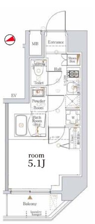 ログ(Log戸越)の物件間取画像